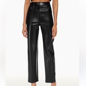 Aritzia Melina Pant faux leather
